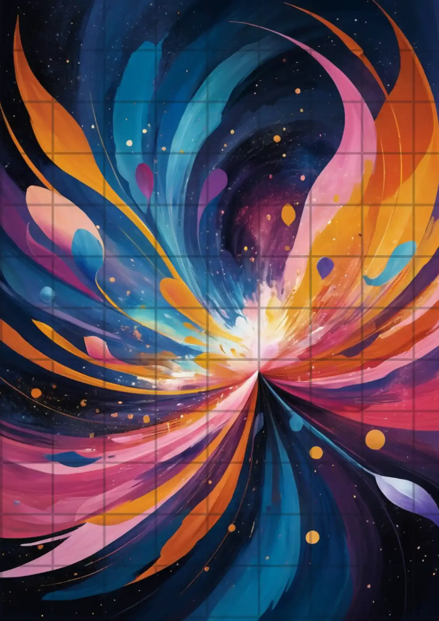Poster de arte abstracto 1 woo a