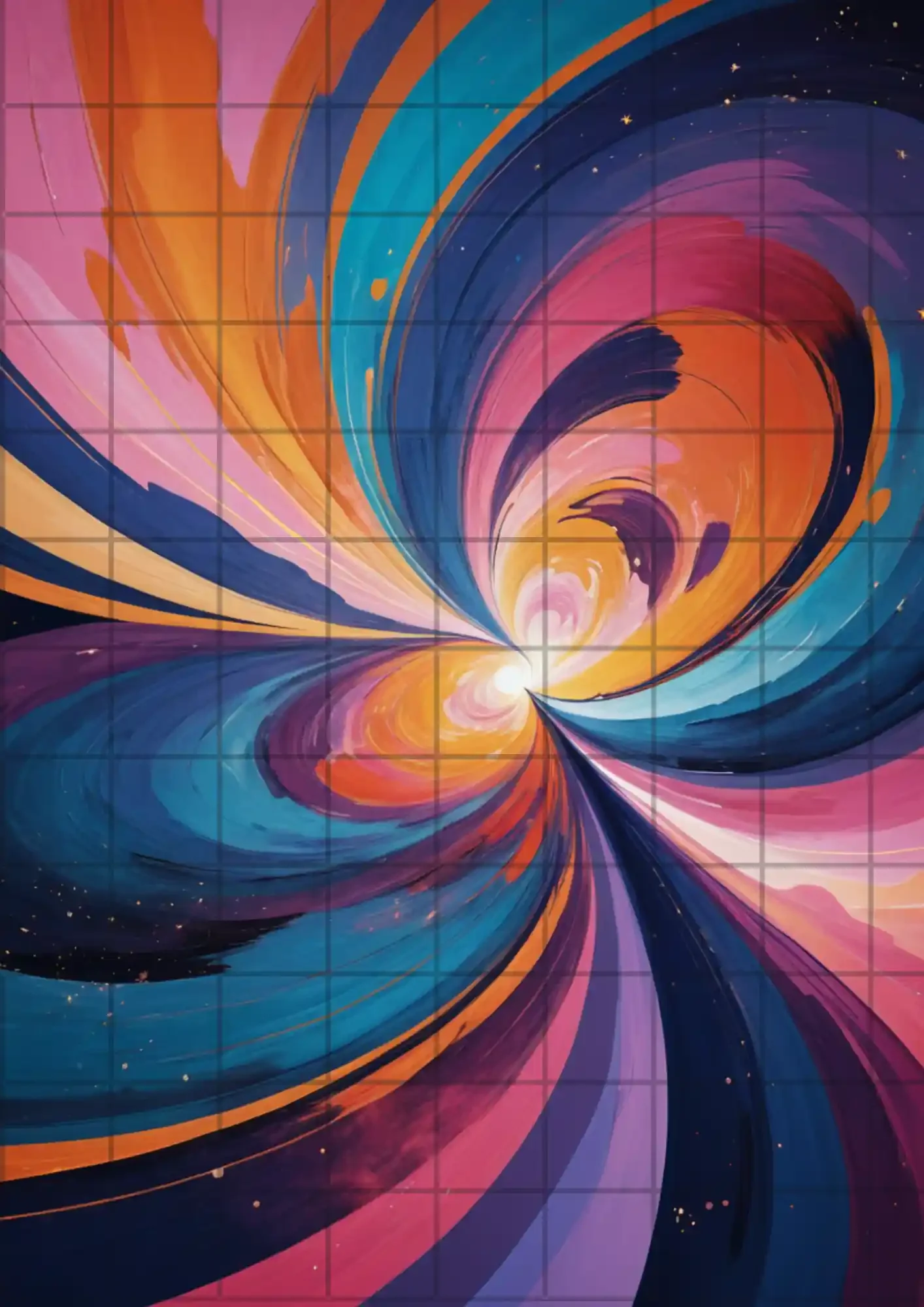 Poster de Arte Abstracto 2 Woo-A Poster de arte abstracto 2 woo a