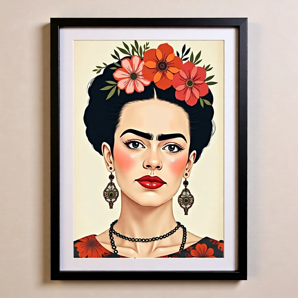 Poster Frida 11x17 AR2 3 Woo